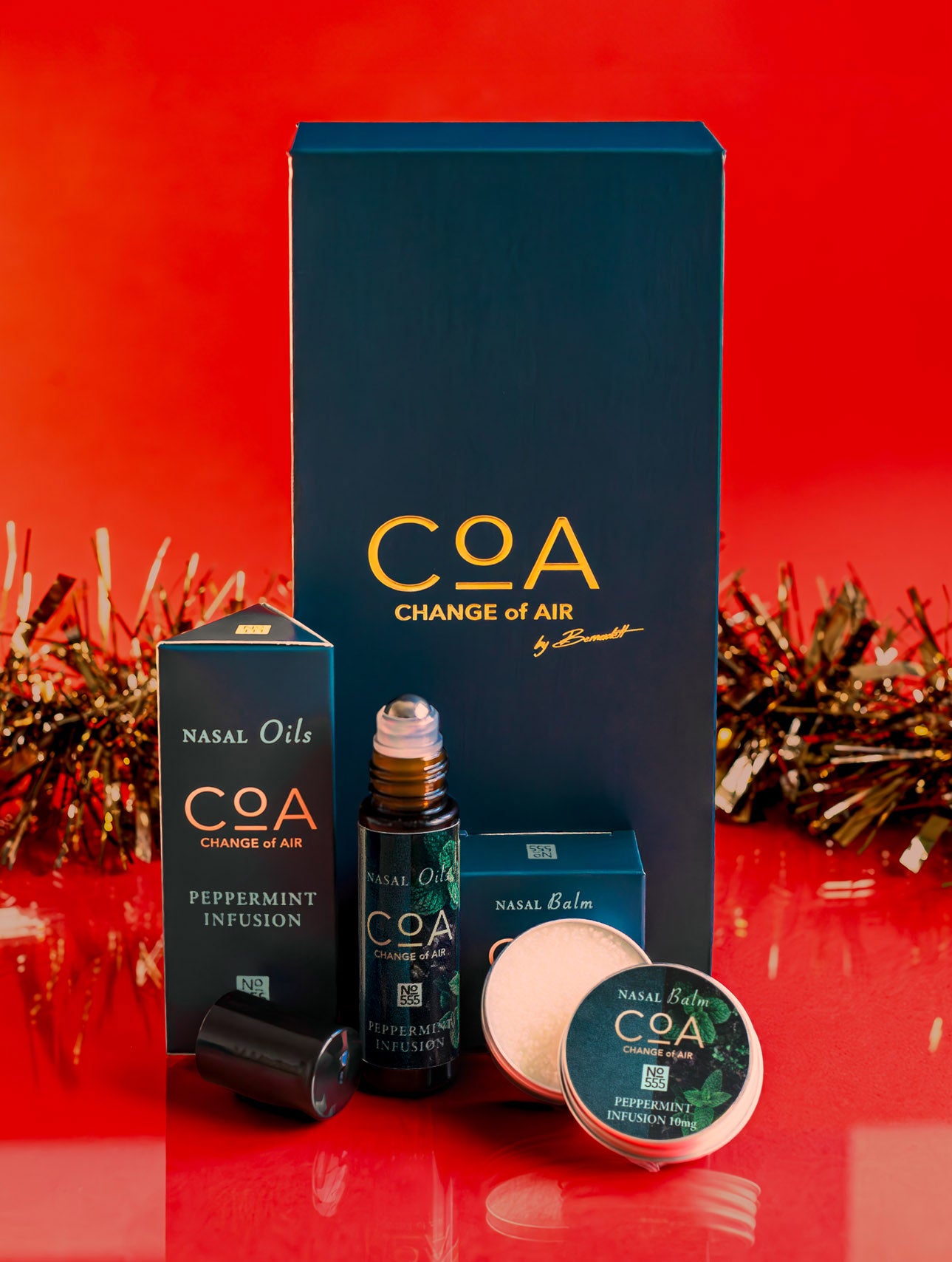 Peppermint Oil & Balm - Gift boxed package