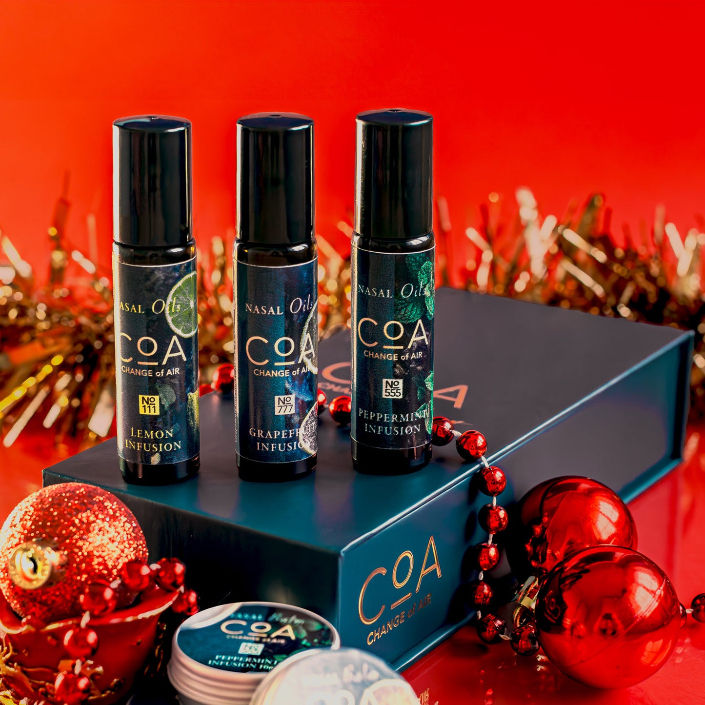 Lemon, Grapefruit, Peppermint Oil & Balm - Gift boxed package